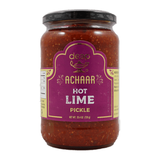 Deep Hot Lime Pickle