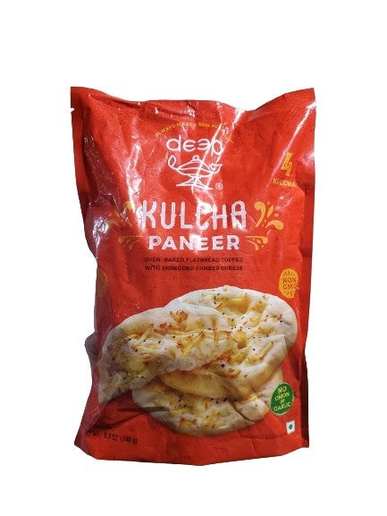 Deep Kulcha Paneer (4pcs)