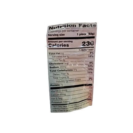 Deep Onion Kulcha (4pcs)