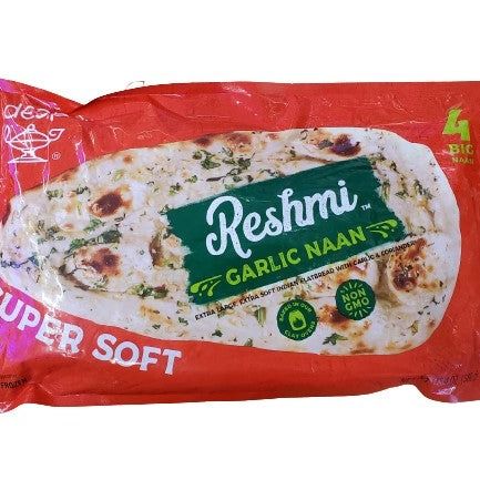 Deep Reshmi Garlic Naan (4pcs)