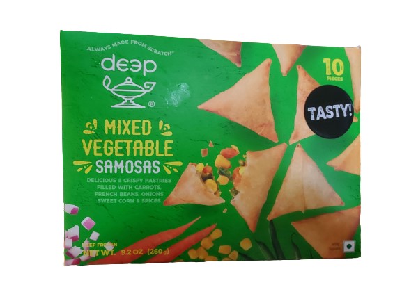 Deep Vegetable Samosa (10pcs)