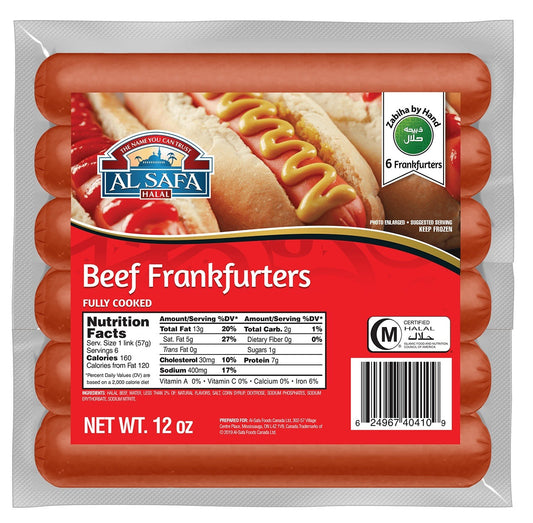 Al Safa Beef Frankfurters