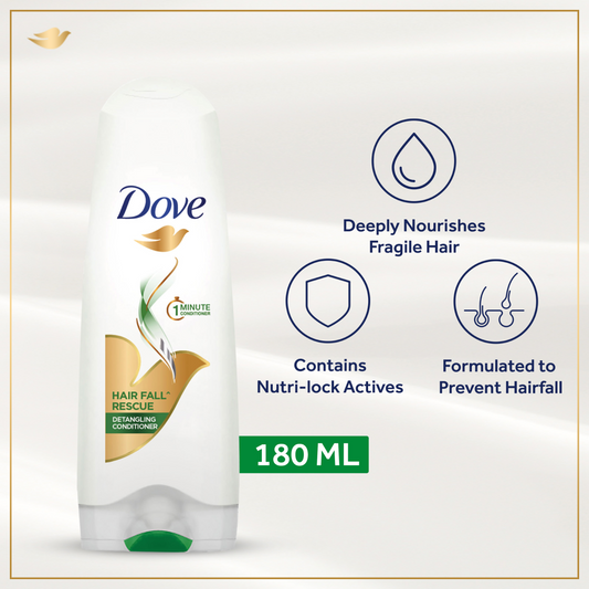 DOVE CONDITIONER HAIR FALL RESCUE 180ML BASIC