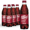 Dr Pepper Soda, .5 L bottles, 6 pack