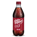 Dr Pepper Soda Pop, 20 fl oz, Bottle