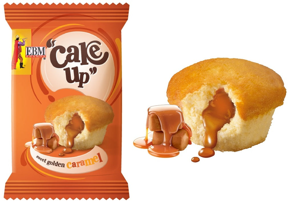 EBM - Cake Up, Caramel 12 Cup Cakes 23g