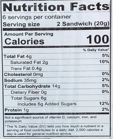EBM Lemon Sandwich Biscuits