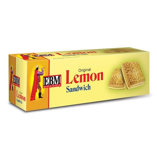 EBM Lemon Sandwich Cookies