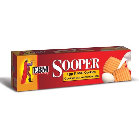 EBM Sooper Egg & Milk Cookies