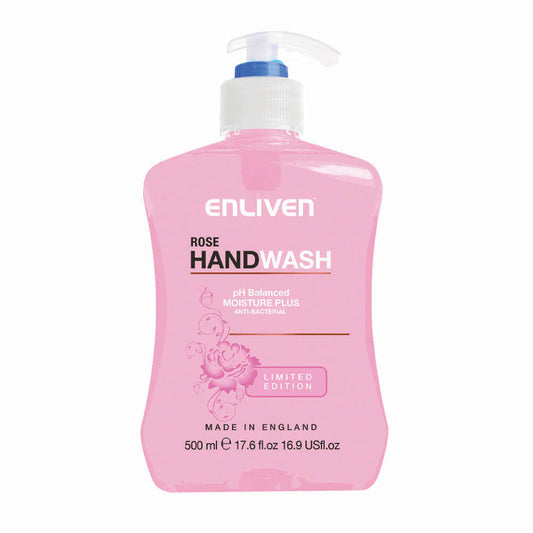 ENLIVEN HAND WASH ROSE ANTI BACTERIAL 500 ML BASIC