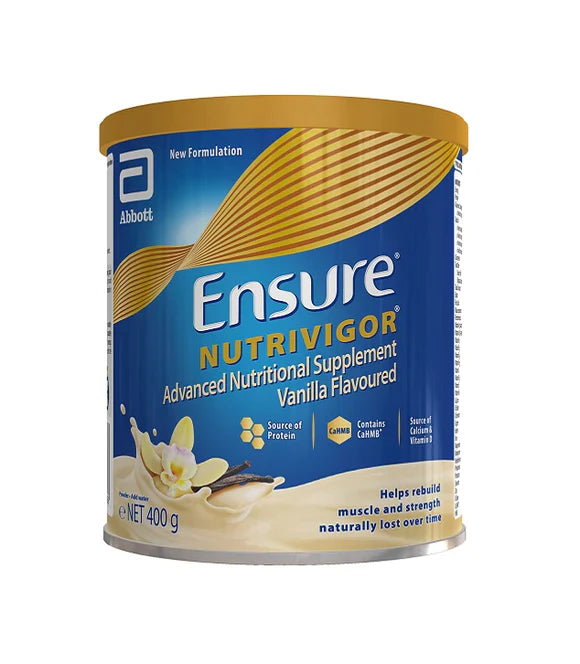 ENSURE MILK POWDER VANILLA NUTRIVIGO 400 GM