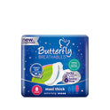 BUTTERFLY SANITARY NAPKINS MAXI THICK EXTRA LARGE 8 PCS