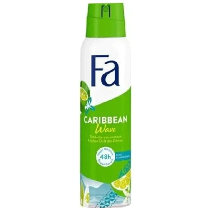 FA DEODORANT CARIBBEAN LEMON EXOTIC FRESH 200 ML