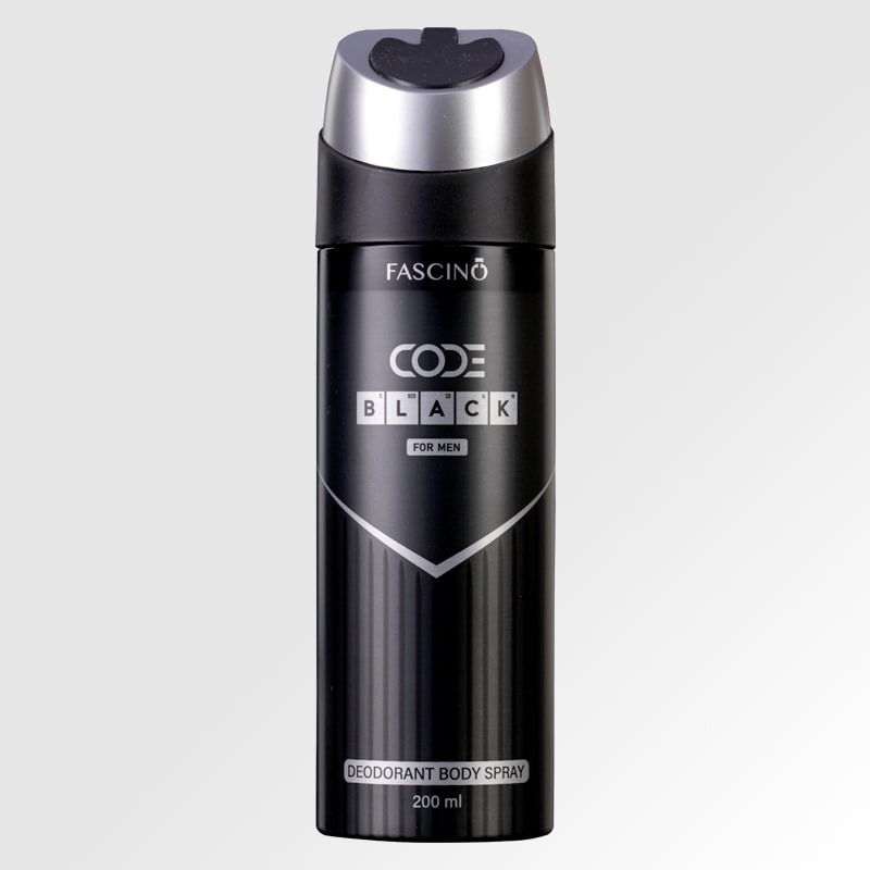 FASCINO DEODORANT CODE BLACK FOR MEN 200 ML