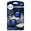 Febreze AUTO Air Freshener Vent Clip Platinum Ice Scent, .07 oz. Car Vent Clip, Pack of 2