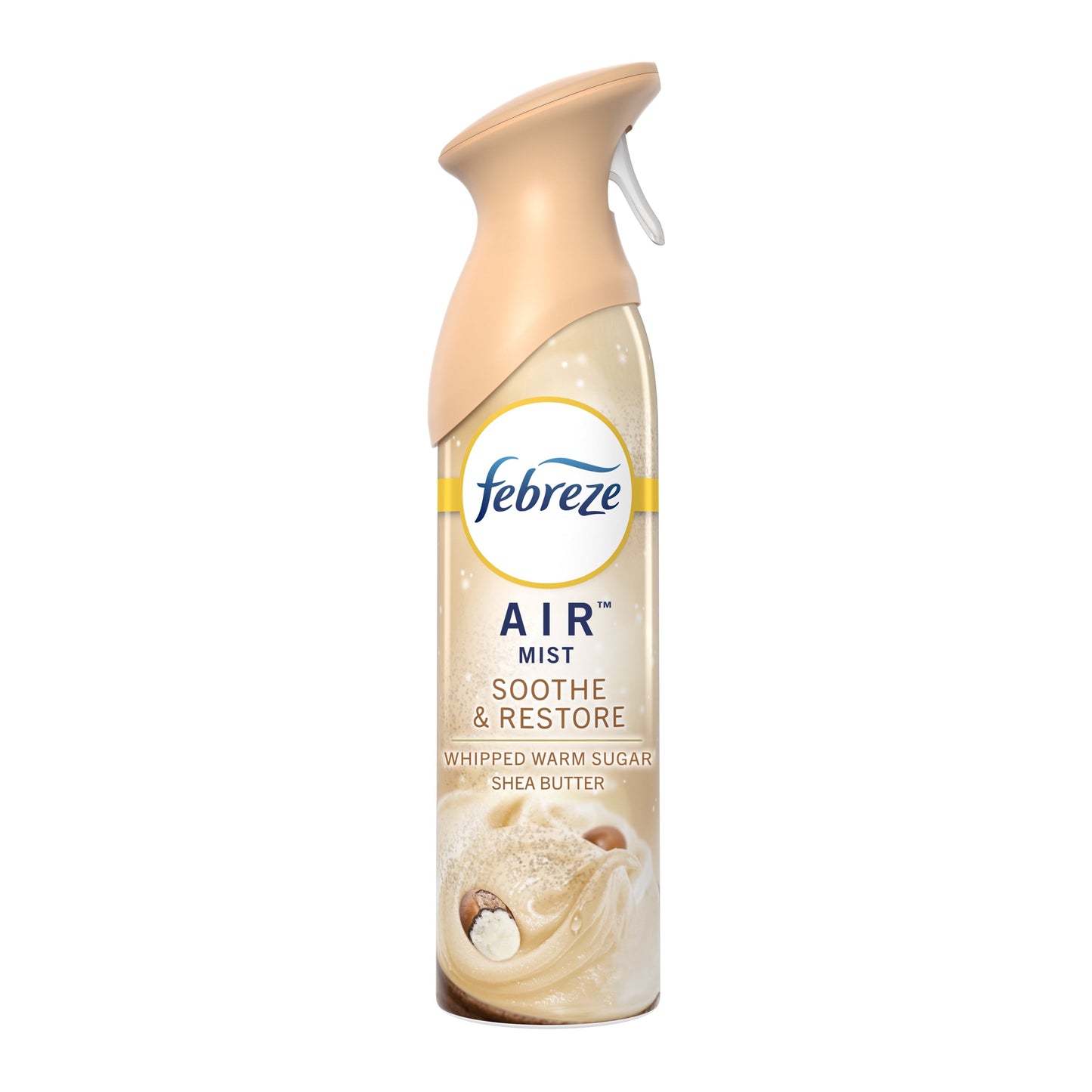 Febreze Air Mist Sooth & Restore Air Freshener, Whipped Warm Sugar, 8.80 oz Aerosol Can