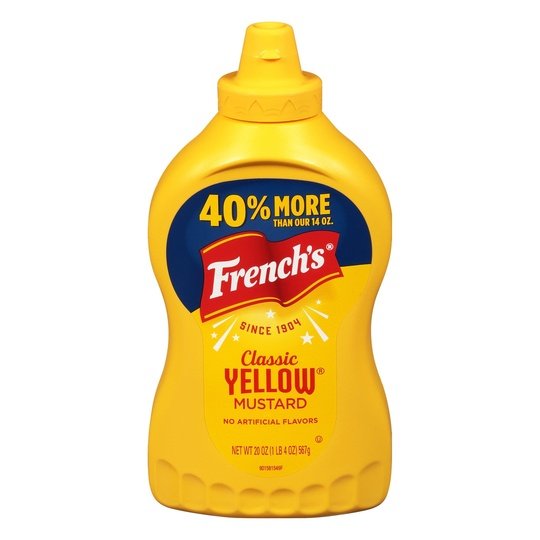 French's Classic Yellow Mustard, 20 oz Mustards