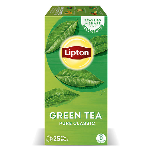 LIPTON GREEN TEA PURE CLASSIC 25 (TEA BAGS)