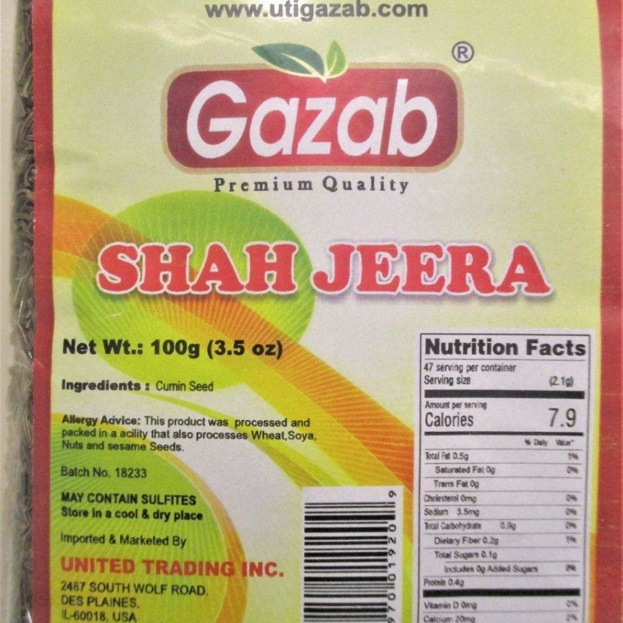 Gazab shah jeera