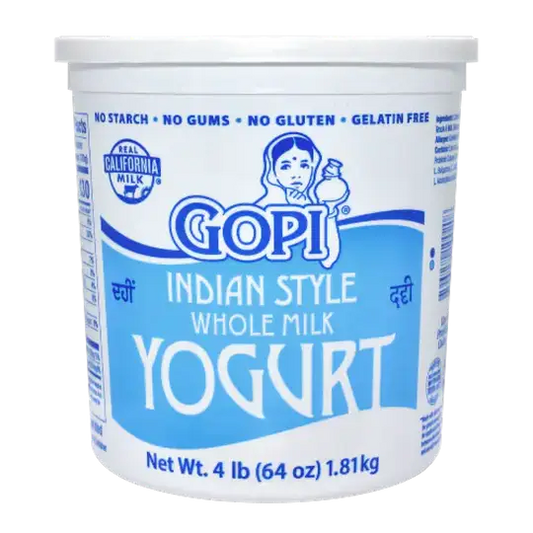 Gopi Indian Style Whole Milk Yogurt