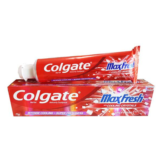 COLGATE TOOTH PASTE MAX FRESH SPICY FRESH 75 GM