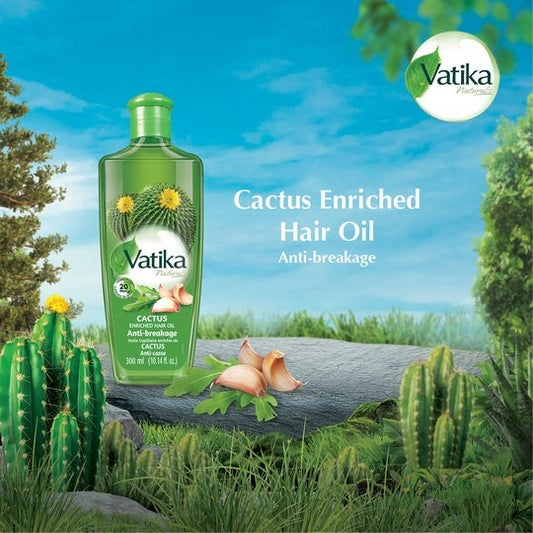 Vatika Naturals Cactus Enriched Hair Oil