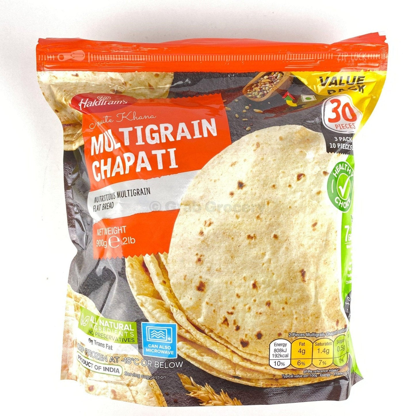 Haldiram's Multigrain Chapati (30pcs)