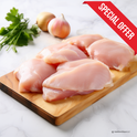 Halal Boneless Chicken Breast 3lbs | Skinless | All-Natural| Freshly Packaged |