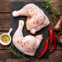 Halal Chicken Leg Quarters With Skin | Freshly Packaged | All-Natural |