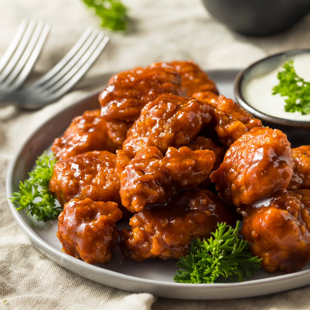 Halal Breaded Chicken Wings 5lbs Bulk Pack | Ready To Cook | Easy To Make |