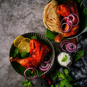 Halal Marinated Tandoori Chicken Leg Quarters | Seasoned And Prepped | Ready To Cook |