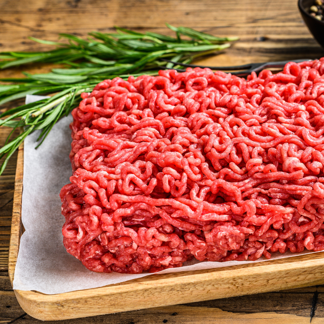 Halal Extra Lean Ground Beef 90/10 | Minimal Fat | Minced and Packed Fresh |