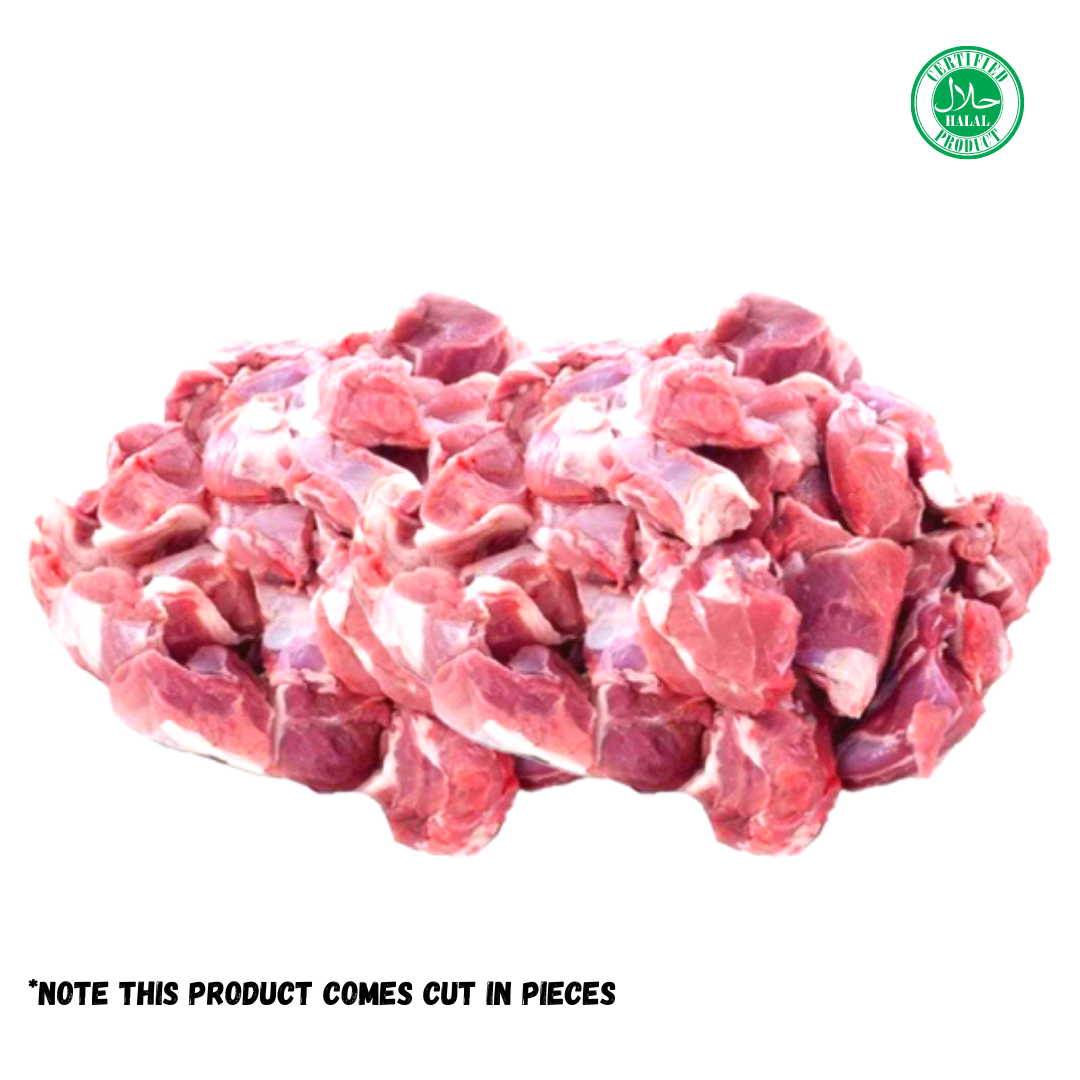 Halal Lamb Leg | Cut in Small/Medium Pieces | Packed Fresh |