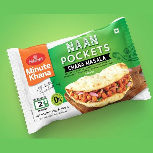 Haldiram's Naan Pockets Chana Masala