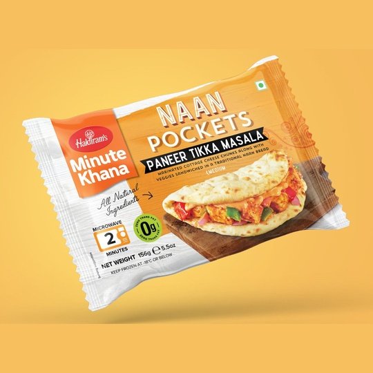 Haldiram's Naan Pockets Paneer Tikka Masala