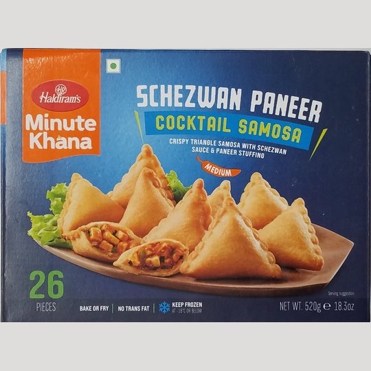 Haldiram's Schezwan Paneer Cocktail Samosa