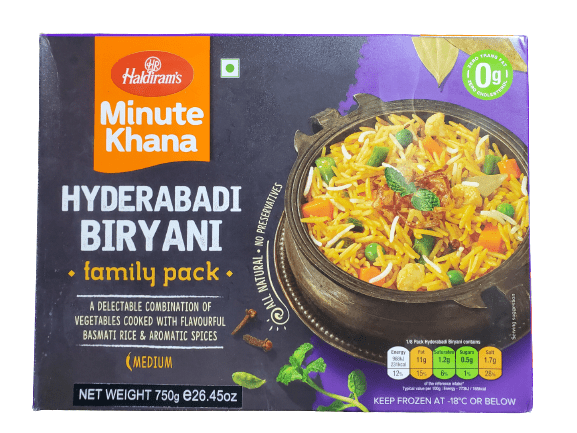 Haldiram's Hyderabadi Biryani Family Pack