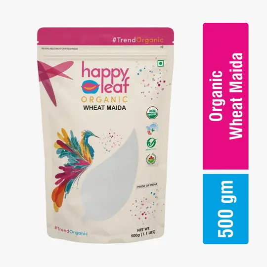 Happy Leaf Organic Wheat Maida