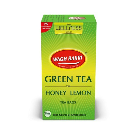 Wagh Bakri Green Tea Honey Lemon