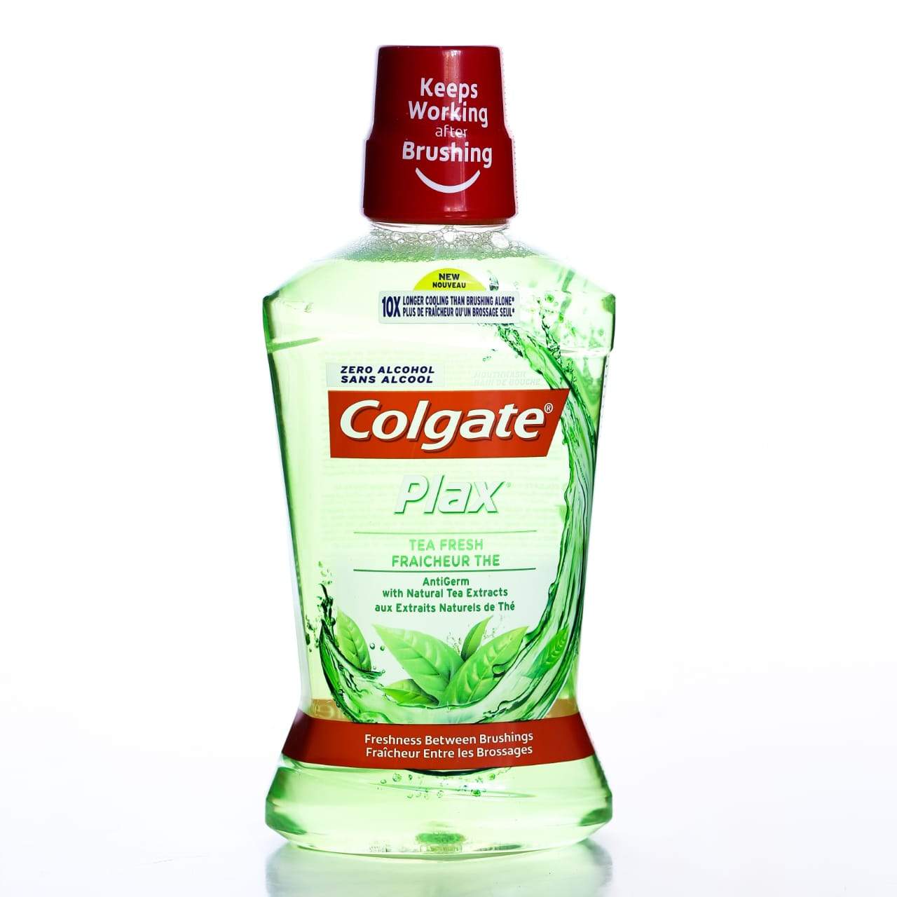 COLGATE PLAX MOUTH WASH TEA FRESH FRAICHE 500 ML