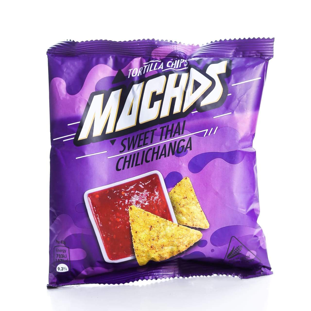 MACHOS TORTILLA CHIPS SWEETS THAI CHILLI 40GM