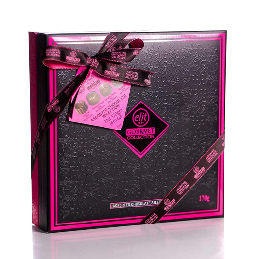 ELIT ASSORTED CHOCOLATE GOURMET COLLECTION PINK 170 GM