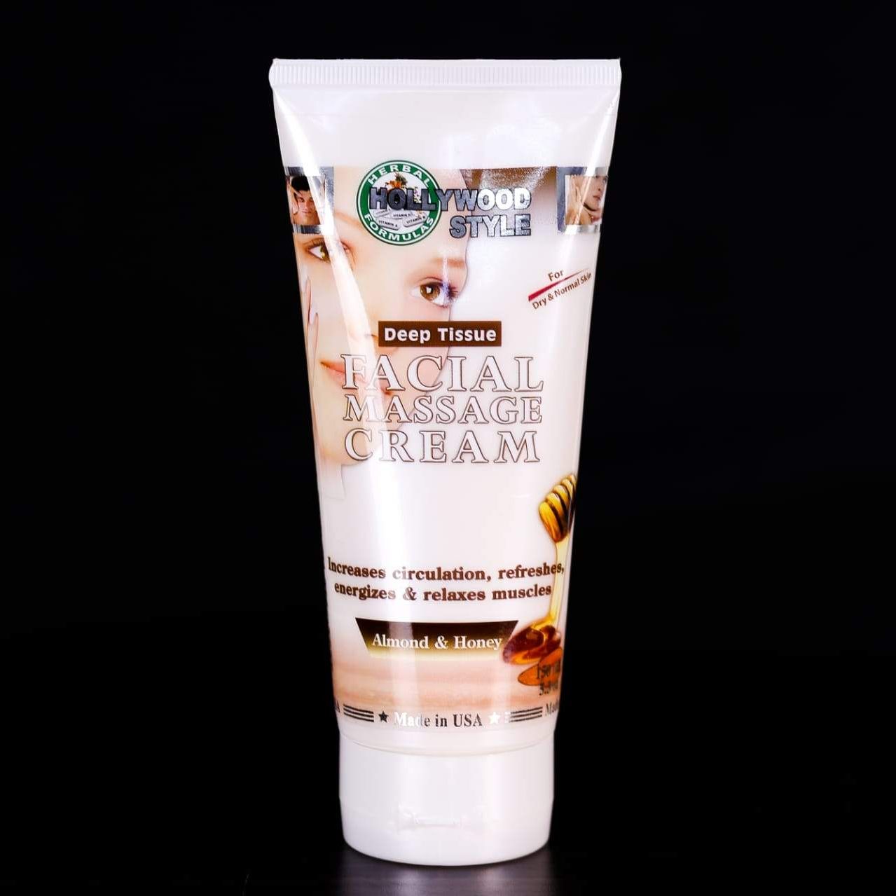 HOLLYWOOD FACIAL MESSAGE CREAM ALMOND AND HONEY 150 ML