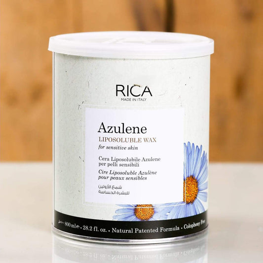 RICA WAX LIPOSOLUBLE AZULENE 800 ML