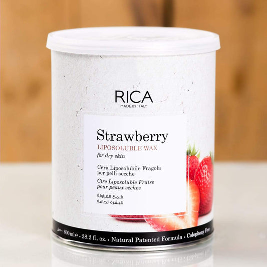 RICA LIPOSOLUBLE WAX STRAWBERRY 800 ML