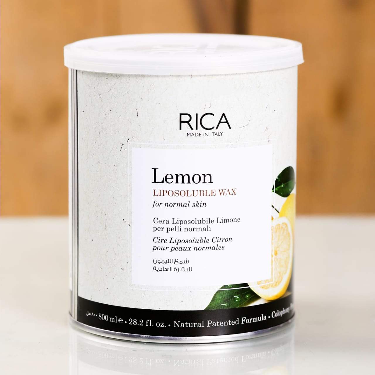 RICA LIPOSOLUBLE WAX LEMON 400 ML