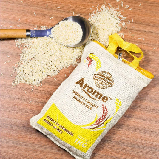 FarmFields AROME BASMATI RICE STEAM 3X 1 KG - YELLOW