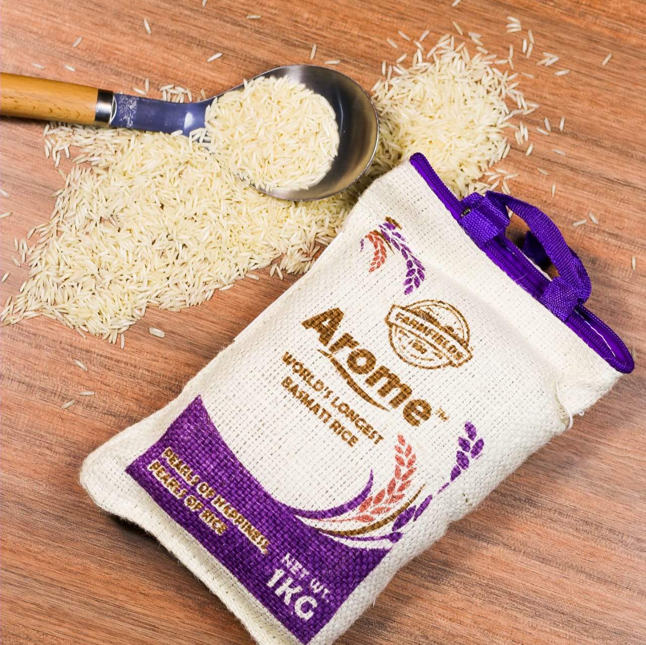 FarmFields AROME SELLA RICE 3X 1 KG - PURPLE