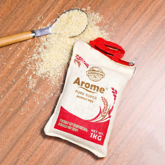 FarmFields AROME SUPER BASMATI RICE NATURAL 2X 1 KG - RED