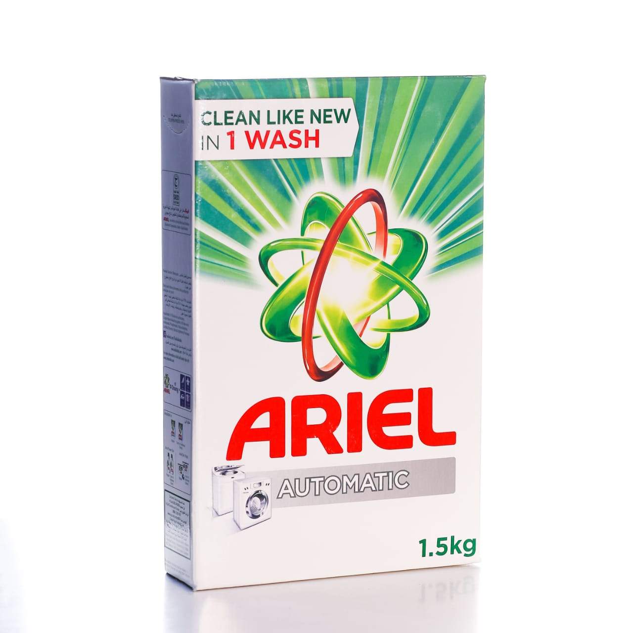 ARIEL WASHING POWDER MICRO BOOSTER AUTOMATIC 1.5 KG